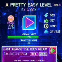 Geometry Dash A Pretty Easy Level