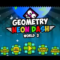 Geometry Neon Dash World 2